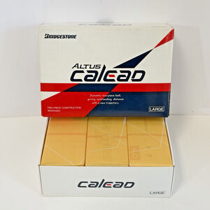 Bridgestone Altus Calead Two Piece Construction Large Golf Balls Japan NEW X 6